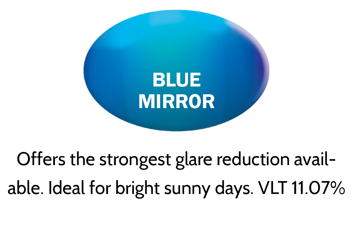 Blue Mirror image